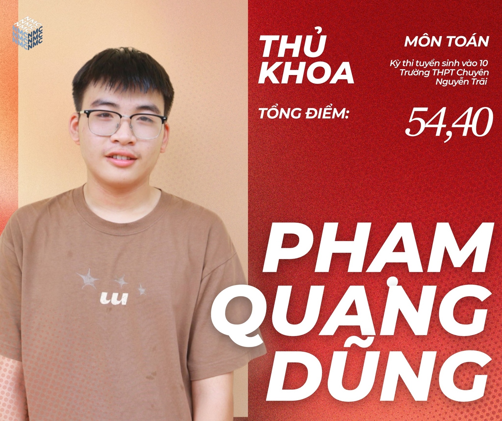 Chân dung 11 thủ khoa các khối chuyên trong kỳ thi tuyển sinh vào 10 năm học 2025-2026